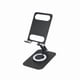 thumbnail image 1 of Soporte Escritorio Plegable Celular Tablet Giratorio 360° Negro, 1 of 4