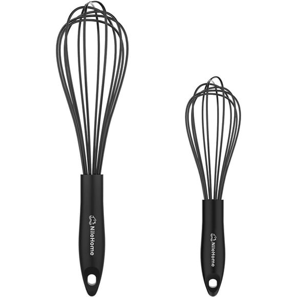 Batidores de cocina NileHome de 8 y 10 pulgadas
