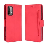 Funda Tipo Billetera Foxdock Para Xiaomi Redmi Note 9 4G – Tapa Flip Con Tarjetero
