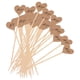 thumbnail image 4 of 50x Corazón Cupcake Picks Fiesta San Valentín Papel Kraft Cupcake Topper Adornos I Do, 4 of 5