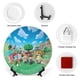 thumbnail image 3 of Animal Crossing Plato decorativo de porcelana fina (bone china), plato decorativo de cerámica para hogar, oficina, soporte de pared, platos decorativos para dormitorio - 6 pulgadas (15 cm), 3 of 6