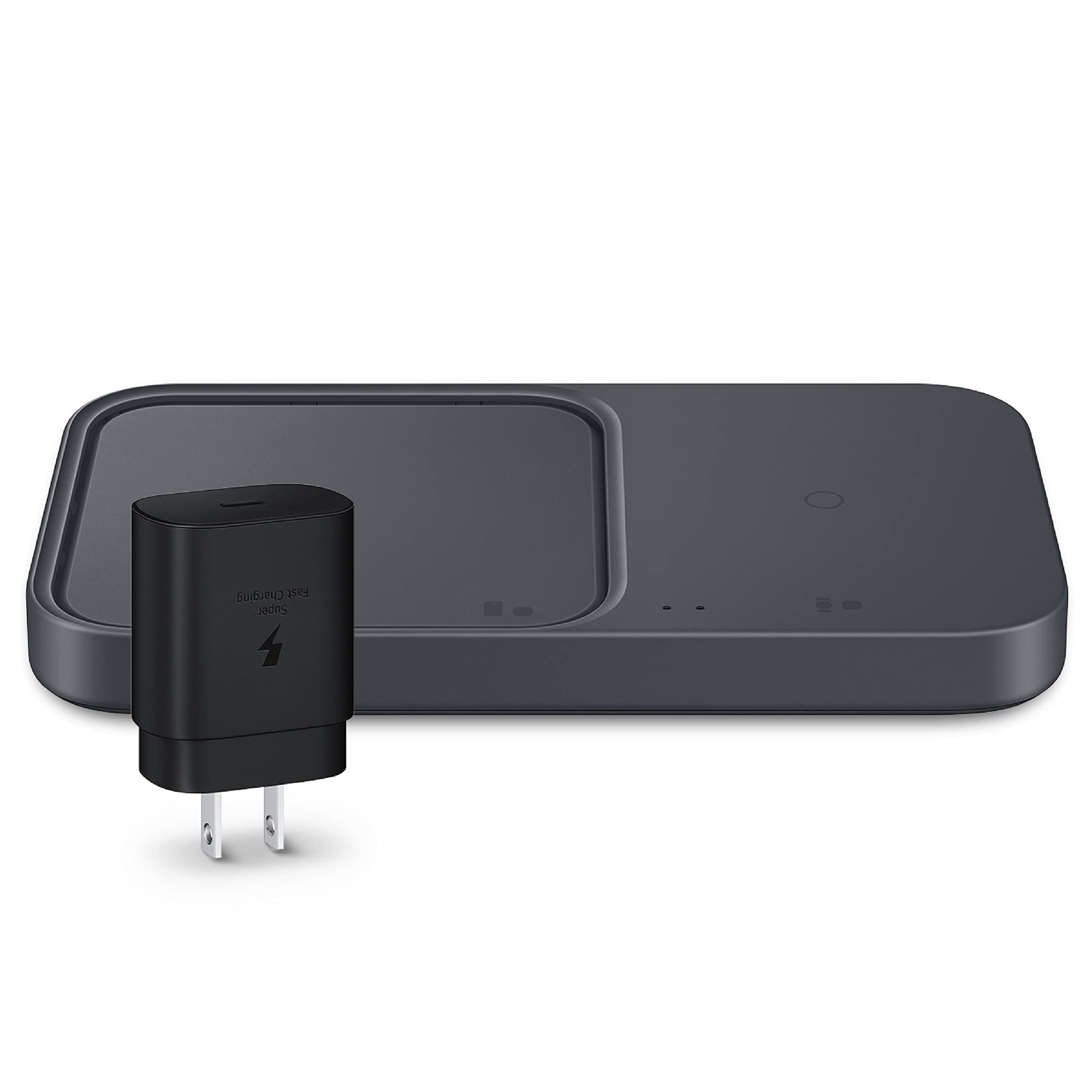 Cargador Inalámbrico Samsung 15w Duo Black 2022 Versión Estadounidense