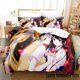 thumbnail image 1 of New Virtual Youtuber Tsukino Mito Bedding Set three-piece set Adult Kid Bedroom Duvet cover Sets Kawaii Girls Bed Sheets, 1 of 5