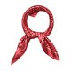 thumbnail image 1 of INSPIRE CHIC Pañuelo Cuadrado de Mujer con Estampado Floral Leopardo Lunares Rayas Bufanda Chal Rojo-Puntos 19.68 x 19.68'', 1 of 7
