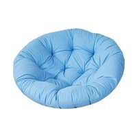 Ioensy - Cojín Para Silla Colgante Tipo Huevo, Grueso, Redondo, Versátil Y Práctico, Color Azul