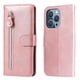 thumbnail image 4 of Funda con Cremallera para iPhone 11 PRO MAX, Carcasa Cartera de Cuero PU con Soporte y Tarjetero, 4 of 5
