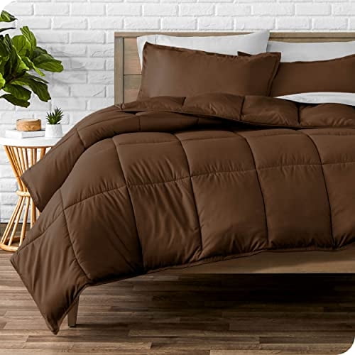 Set De edredón para el hogar desnudo tamaño queen ultra suave alternativa De ganso down series premium 1800 calor De temporada reina cacao Bare Home Juego De Sabanas