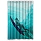 thumbnail image 1 of Cortina de ducha con diseño de tabla de surf de playa, bikini, con ganchos, tamaño 48 x 72 pulgadas, 1 of 3