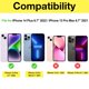 thumbnail image 2 of Protector de pantalla de privacidad ProCase para iPhone 14 Plus/13 Pro M, 2 of 7