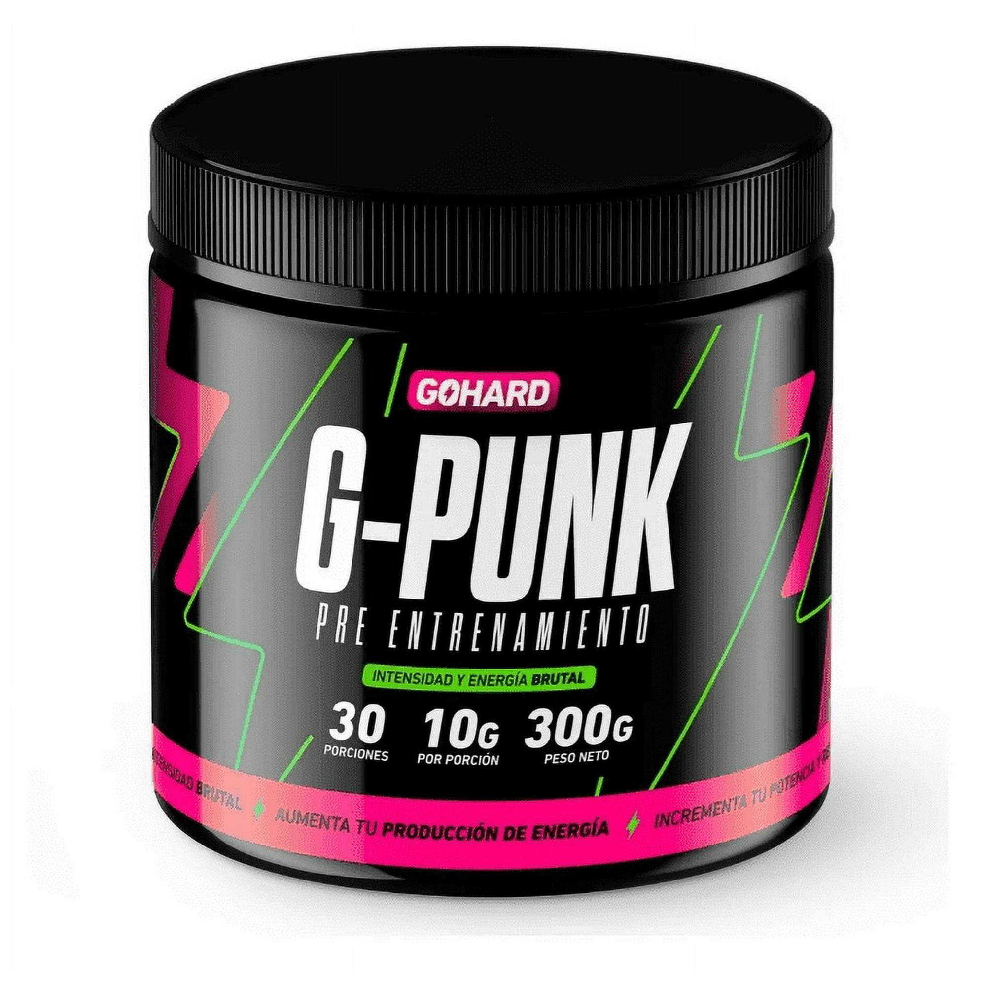 Gohard - Pre Entrenamiento Gpunk 30 Serv 300gr -