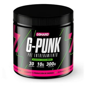 Gohard - Pre Entrenamiento Gpunk 30 Serv 300Gr -