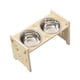 thumbnail image 4 of Comedero Elevado Para Gatos, Antideslizante, Ajustable, Para Perros, Gatos, Gatitos Y Cachorros, Color Madera., 4 of 5