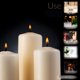 thumbnail image 5 of Pillar Candles Tribello SPAAS, color marfil, 15 cm, 9 unidades, sin perfume, 5 of 6