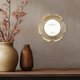 thumbnail image 5 of Marco de fotos circular dorado con flores GIFTY GIFTY 10 × 10 cm (4 × 4 pulg.), 5 of 9