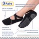 thumbnail image 4 of Calcetines Ozaiic antideslizantes para yoga, pilates y ballet para mujer, 4 of 6