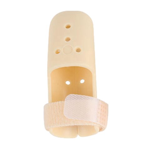 Ioensy - Férula De Plástico Para Dedo, Férula De Recuperación, Férula De Mazo, Dedo De 60 A 65Mm