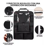 Genérico - Bolso Organizador Para Respaldo De Asiento Para Auto Grande