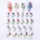 thumbnail image 4 of Xiao Hua Accesorios para Uñas de Goteo Aceite Flor, 0.59 X 0.35 inch Accesorios de Uñas Flor 3D, Manualidades DIY para Accesorios de Uñas de Fondo Plano, 50 Piezas, Plateado, 4 of 5
