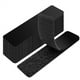 thumbnail image 1 of Cinta de velcro, autoadhesiva, extra fuerte, adhesiva de doble cara (negra)., 1 of 5