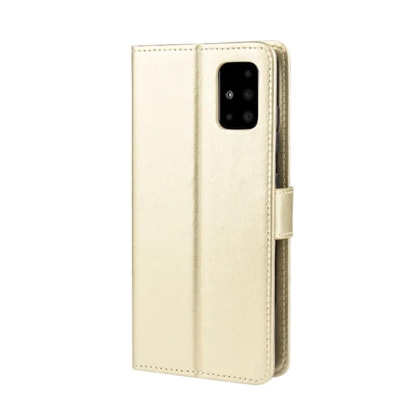 Funda tipo libro para Samsung Galaxy S20 Ultra 5G, cartera todo‑en‑uno, funda multifuncional con tarjetero y correa de muñeca desmontable