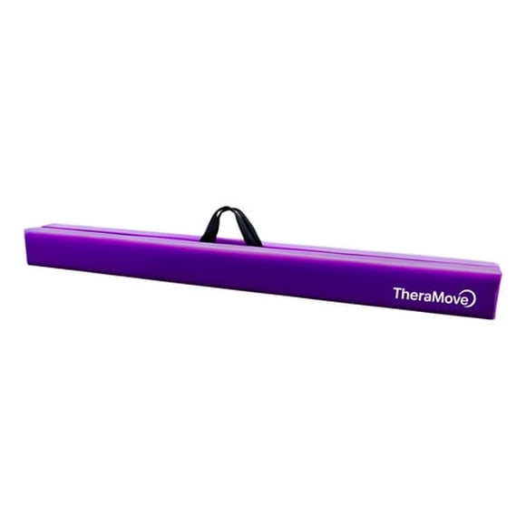 Viga de Equilibrio Plegable para Gimnasia 2,44 m Morado Lila
