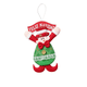 thumbnail image 1 of Adorno Navidad Colgante Duendesito Feliz Navidad 28cm, 1 of 7