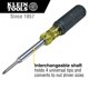 thumbnail image 2 of Destornillador/destornillador multibrocas Klein Tools 32559, 2 of 9