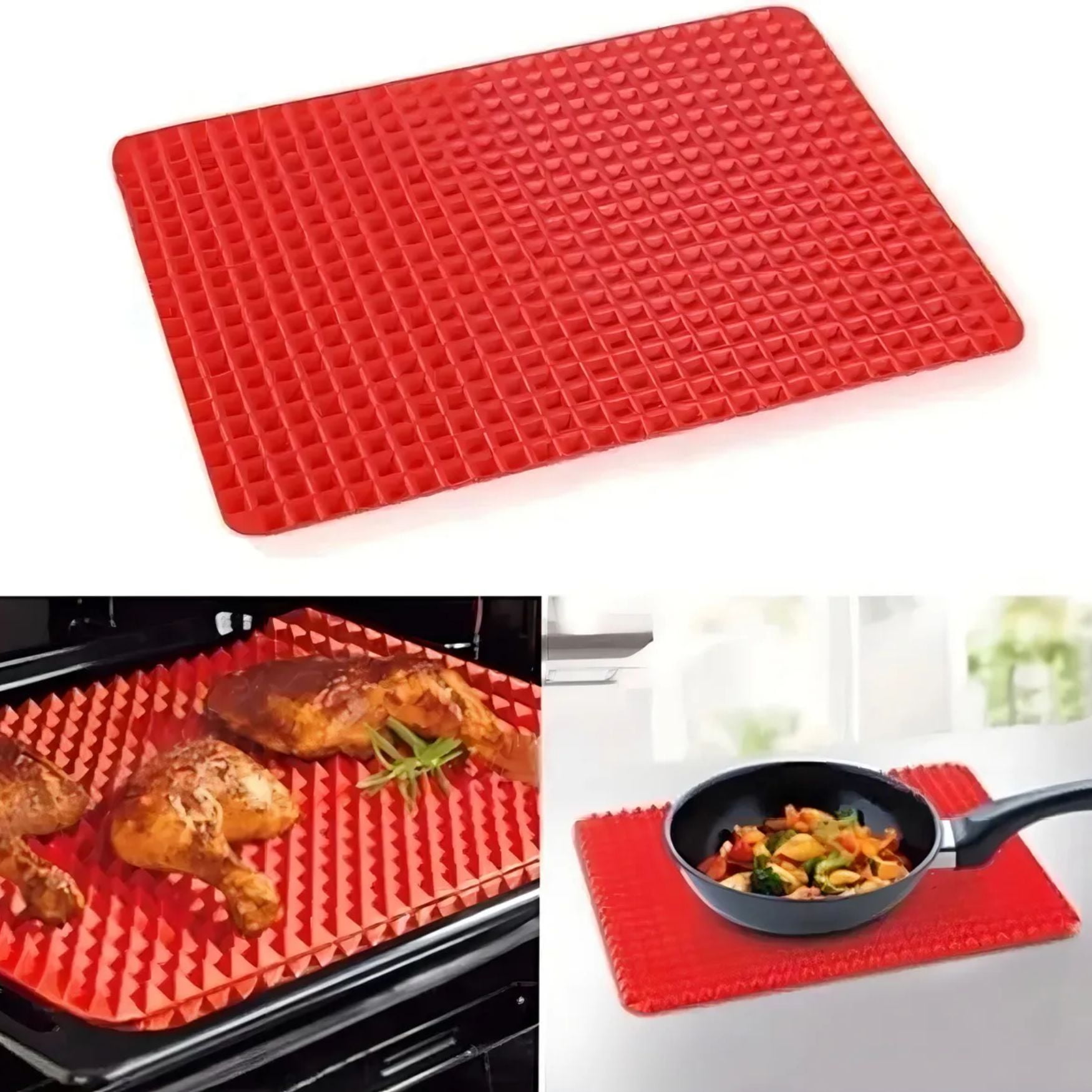 Movi - Lámina Antiadherente De Silicona Para Horno Cocina Sin Esfuerzo