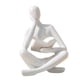 thumbnail image 5 of Estatuilla Estatuilla Humana Figuras Estatua Del Pensador Para Estante De Escritorio Sala De Estar 8.5cmx6cmx11.5cm Blanco, 5 of 5