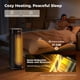 thumbnail image 5 of Calentador Space Heater BREEZOME de 1500 W con termostato y temporizador de 24 horas, color negro, 5 of 8