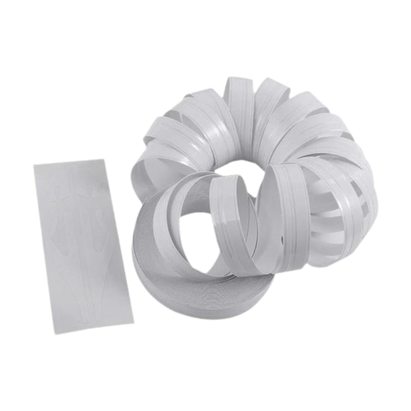 Ioensy - Cinta Adhesiva De Vinilo Para Coche Genérica, Para Manualidades, Proyectos, Universal, 10 M, Color Blanco