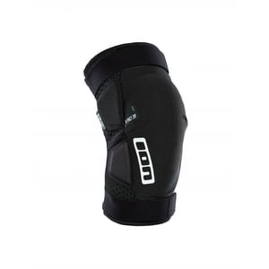 Ion Rodilleras Mtb K-Pact Zip Protección Enduro Con Cierre Lateral / Negras - Xl