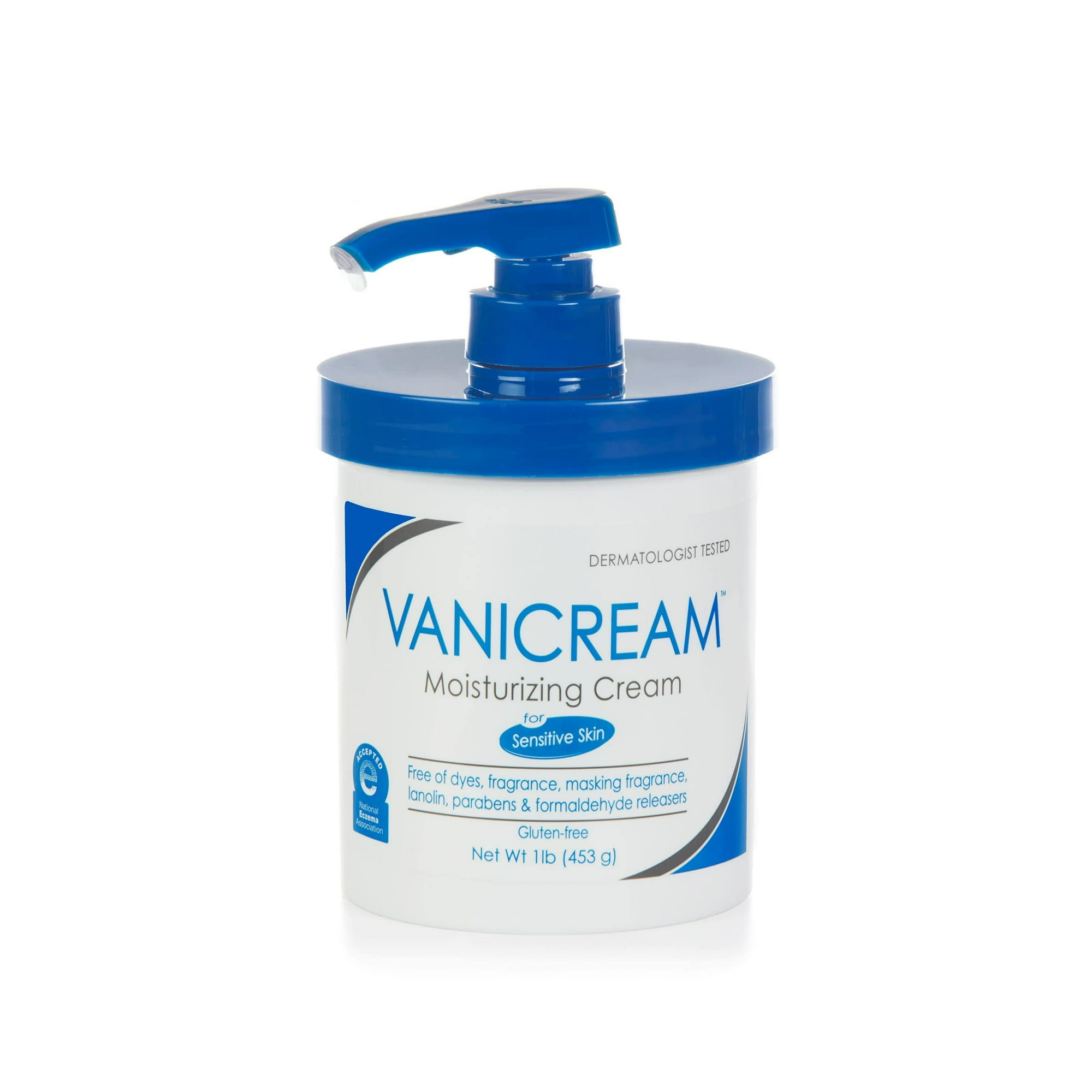Crema Hidratante Para La Piel Vanicream 473 Ml Con Dispensador