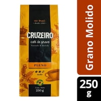 Café Grano Molido Pleno Bolsa 250 Gr Cruzeiro