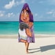 thumbnail image 5 of APHMAU Manta Capa con Capucha Anti-Bolitas, Manta de Lana Ártica Suave, Manta Portátil de Felpa Ligera y Lujosa, Poncho para Siesta en Casa y Oficina, 100*130cm, 5 of 6