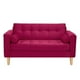 thumbnail image 1 of Sofa Retro 2c Felpa 05 Burdeo, 1 of 6
