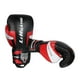 thumbnail image 3 of Hombre Mujer Guantes De Entrenamiento De Boxeo Sparring Kickboxing GYM Punching 12oz Negro, 3 of 3