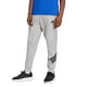 thumbnail image 1 of Pantalones adidas Future Icon de 3 rayas para hombre, tamaño mediano, color gris jaspeado, 1 of 5