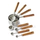 thumbnail image 1 of Juego de tazas y cucharas medidoras DAJLFA de acero inoxidable, 8 piezas, 1 of 9