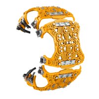 Ioensy - Neumáticos De Coche Cadena De Nieve Antideslizante Antideslizante Para Tracción De Supervivencia Cuesta Abajo Amarillo