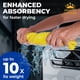 thumbnail image 2 of Toalla de gamuza Mighty Cleaner Premium, paquete de 2 unidades, 1 toalla gratis de 43 x 33 cm, 2 of 9