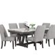 thumbnail image 1 of Juego Comedor Rodeo 6 Sillas Blanco - Gris, 1 of 8