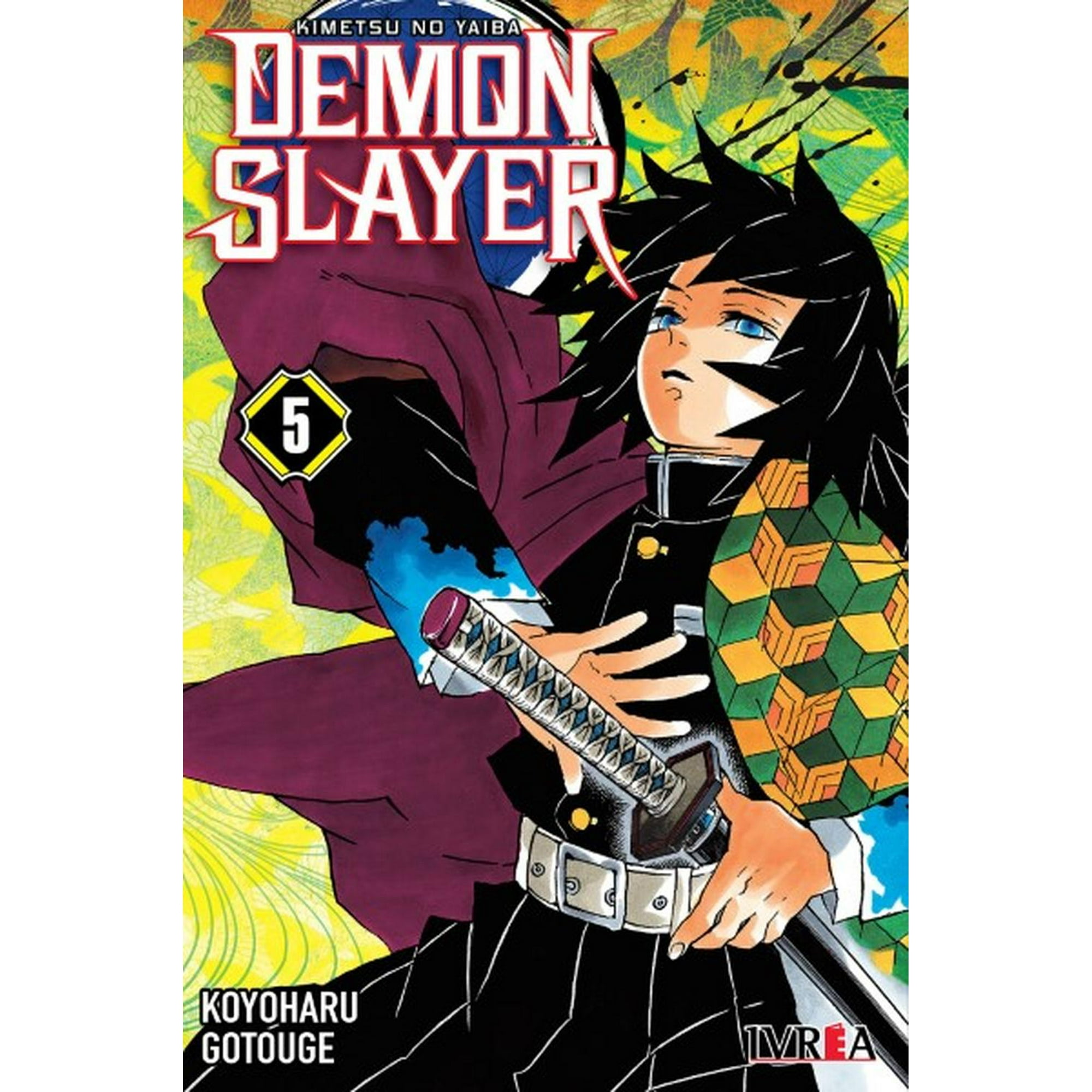 Manga Demon Slayer: Kimetsu No Yaiba 05 Ivrea Argentina