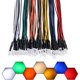 thumbnail image 2 of Kit de 56 LED EDGELEC de 5 mm para 12 V, prearmados, 7 colores, 2 of 3