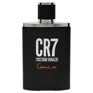 Cristiano Ronaldo Game On De Cr7 - Colonia Aromática Para Hombres - Aroma Amaderado Y Seductor Con Notas De Manzana, Cardamomo, Lavanda Y Maderas De Cachemira - Spray Edt De Larga Duración - 1.7 Fl Oz