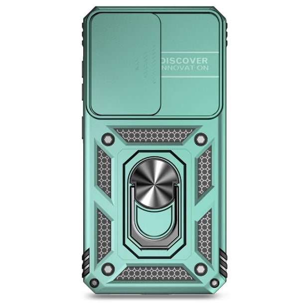 Estuche GANGXUN para Samsung Galaxy S24, soporte giratorio 360°, estilo mecánico y magnético