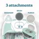 thumbnail image 3 of Footbath Homedics Smart Space Elite con Heat Boost y 3 pedicuras, 3 of 7
