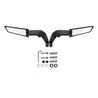 Genérico - Espejos Para Moto Modelo Aleron Universal Deportivos Negro