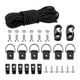 thumbnail image 4 of Kit De Aparejos Para Cubierta De Kayak, Anillos En D, Cuerda Elástica De 8,2 Pies Para Canoa Y Kayak Para Barco, 4 of 5
