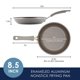 thumbnail image 2 of Sartén Rachael Ray 21 cm Antiadherente Gris, 2 of 9